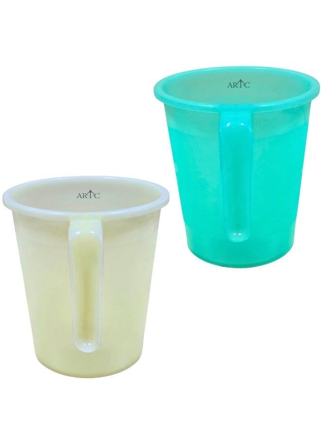 ARTC 1500ml (1.5L) Transparent Colored Plastic Pouring Jug with Ergonomic Handle & Easy-Pour Spout, Multi-Purpose Kitchen Pitcher, Plastic Water Jug, Mixing Jug & Utility Pitcher for Food Preparation, Cooking, Baking, Cleaning & Household Use, 1 Piece, Assorted Transparent Color (Color Sent Based on Availability) - Image 3