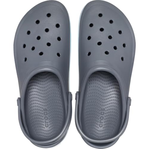Crocs Unisex Adult Off Court Clogs, Slip On Shoes, Charcoal, 4 Men/6 Women - Image 4