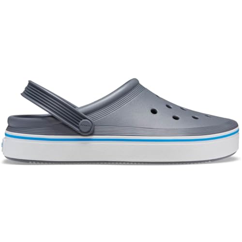 Crocs Unisex Adult Off Court Clogs, Slip On Shoes, Charcoal, 4 Men/6 Women - Image 2