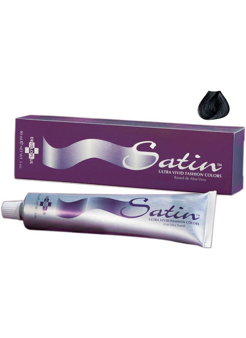 Developlus Satin Hair Color Natural Series, Black 1N, 3.0 Ounce 