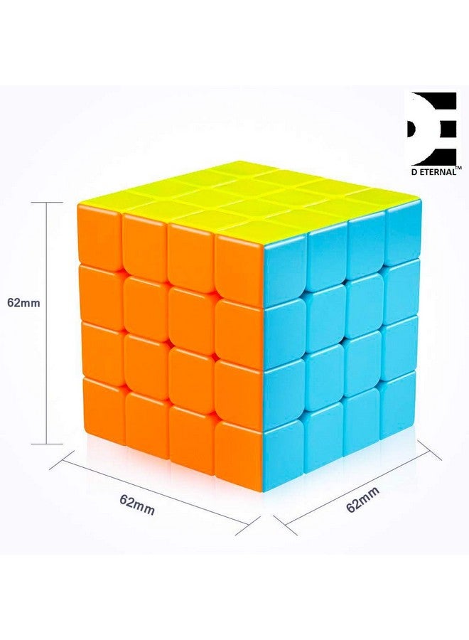 D ETERNAL All ages Speed Cube Combo Set Of 3X3 4X4 5X5 High Speed Stickerless Magic Cube Brainstorming Puzzle Bundle Game Toy - Image 3