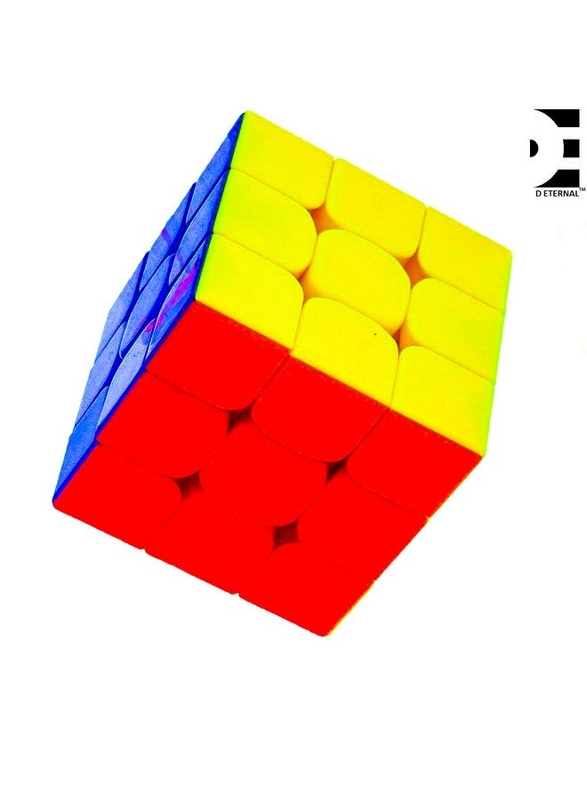 D ETERNAL All ages Speed Cube Combo Set Of 3X3 4X4 5X5 High Speed Stickerless Magic Cube Brainstorming Puzzle Bundle Game Toy - Image 5