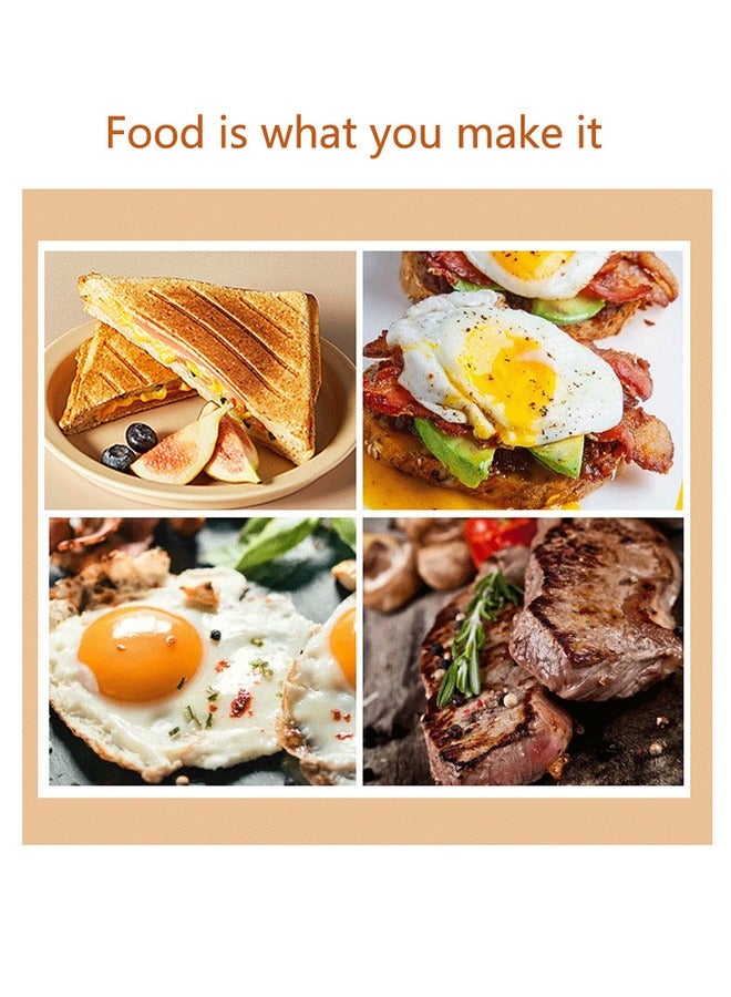 سوكاني وصانعة الساندوتشات  بقدرة 800 وات KJ-102 أسود/فضي - Image 5