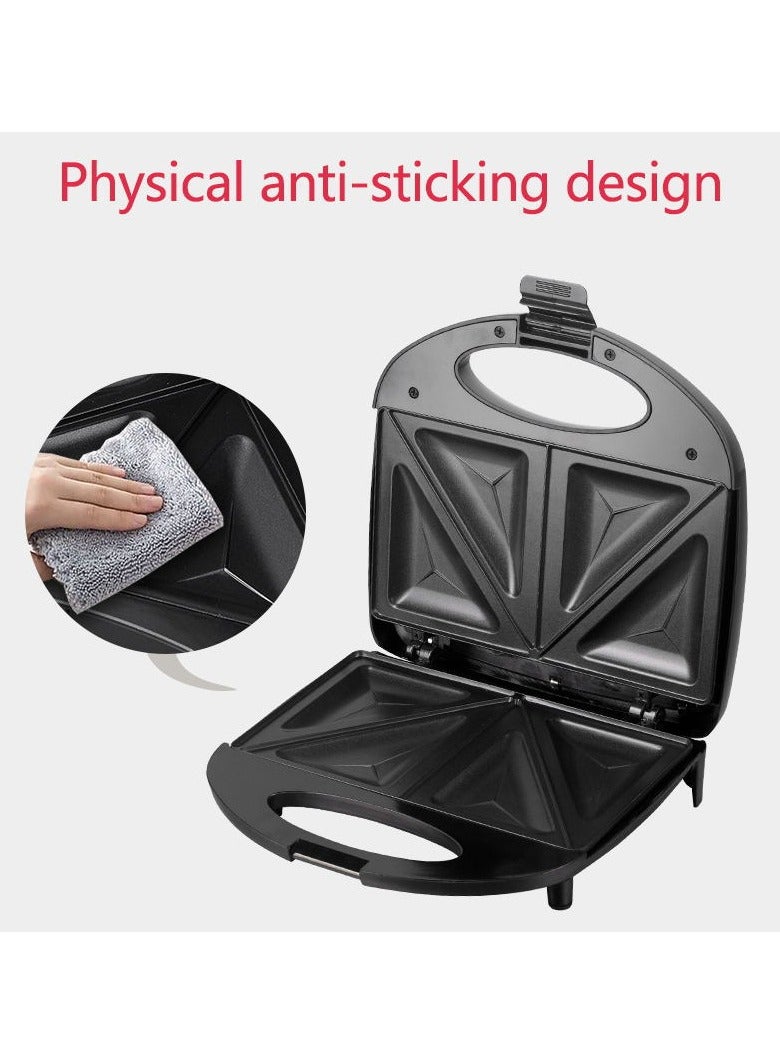 سوكاني وصانعة الساندوتشات  بقدرة 800 وات KJ-102 أسود/فضي - Image 2