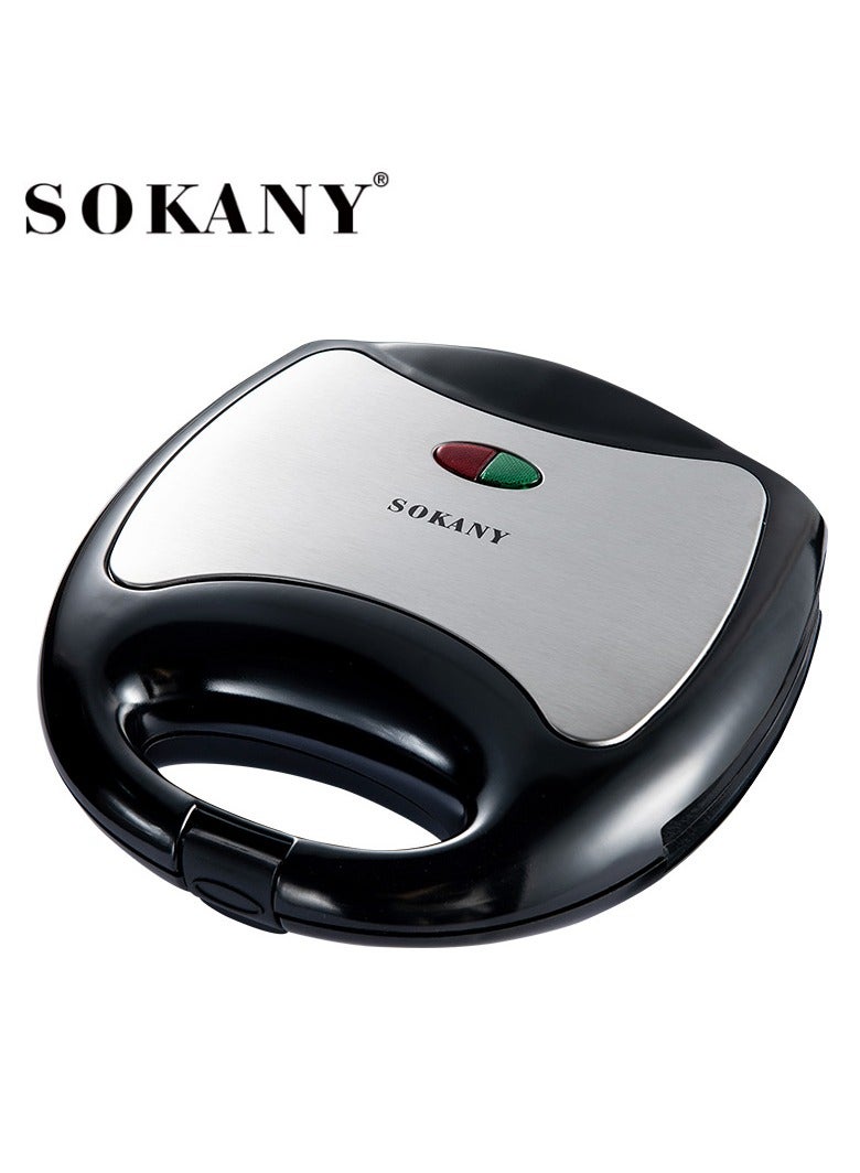 سوكاني وصانعة الساندوتشات  بقدرة 800 وات KJ-102 أسود/فضي - Image 3