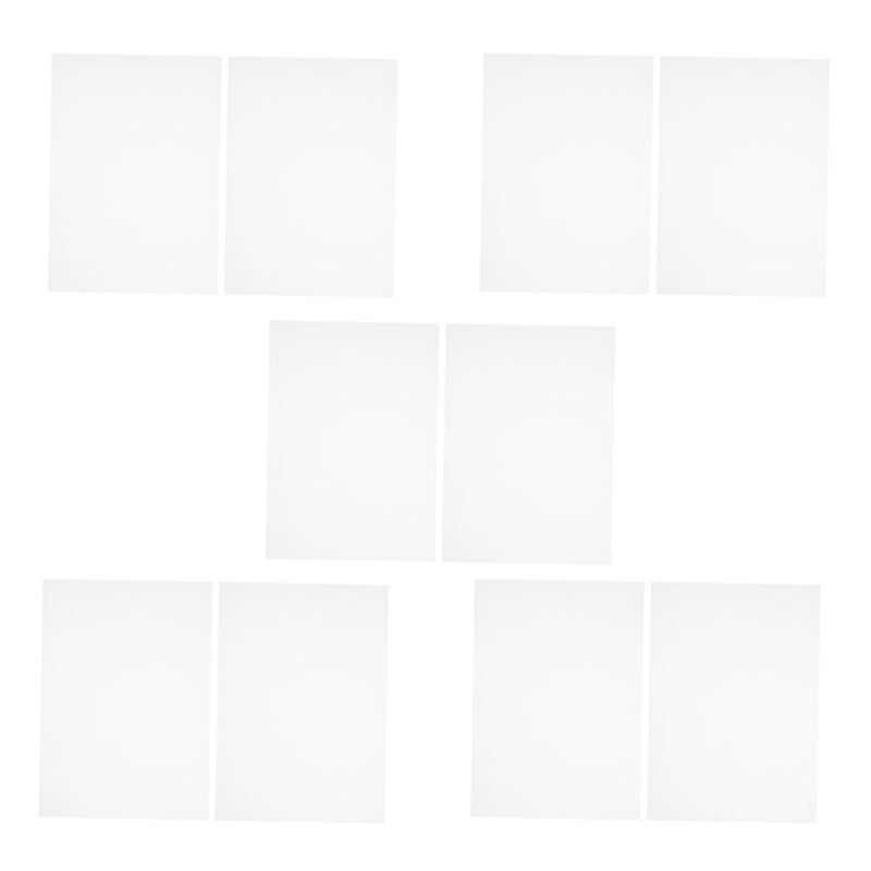 Clear Plastic Sheets 10 Pack For DIY Crafts Photo Frames Signage - Image 2