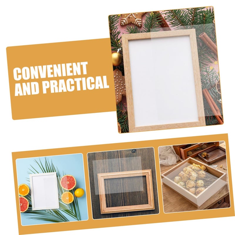 Clear Plastic Sheets 10 Pack For DIY Crafts Photo Frames Signage - Image 5