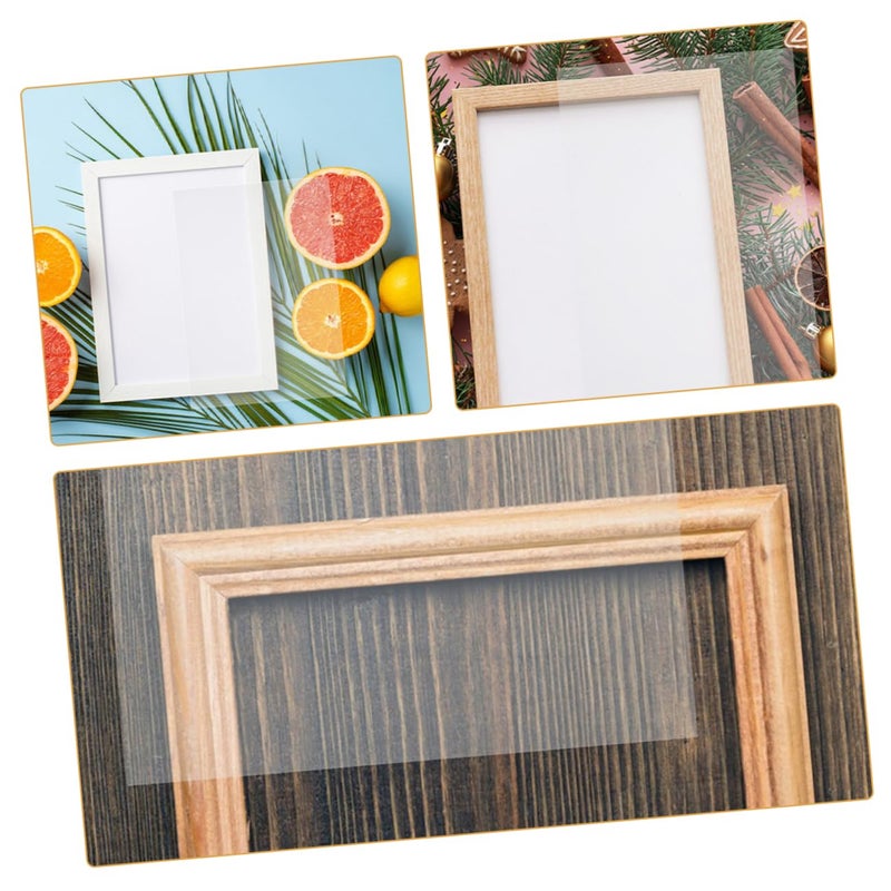 Clear Plastic Sheets 10 Pack For DIY Crafts Photo Frames Signage - Image 3