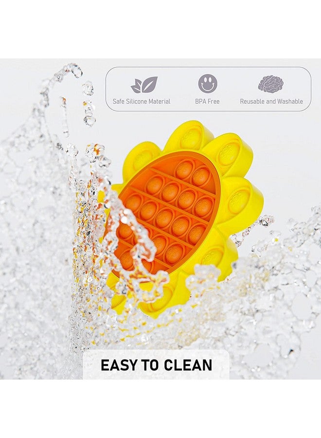 فنبلاست مجموعة FunBlast Pop it (عبوة من لعبتين Popit)، ألعاب أطفال، ألعاب فيدجيت، لعبة Pop it، لعبة Push Pop Bubble Fidget الحسية، لعبة تخفيف التوتر Fidget الحسية، هدايا مبتكرة للبنات والأولاد والأطفال (10) - Image 3