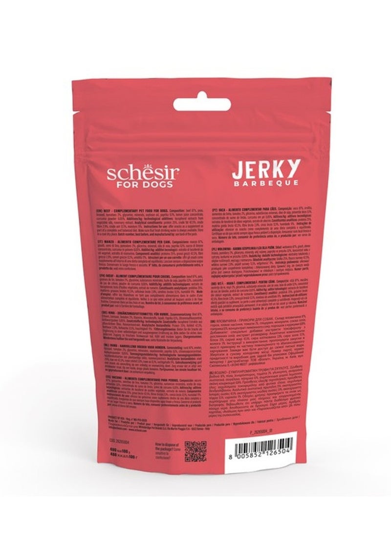 شيسر وجبات خفيفة خالية من الحبوب للكلاب - لحم بقري مجفف 145 جرام - لحم بقري مشوي - Image 2