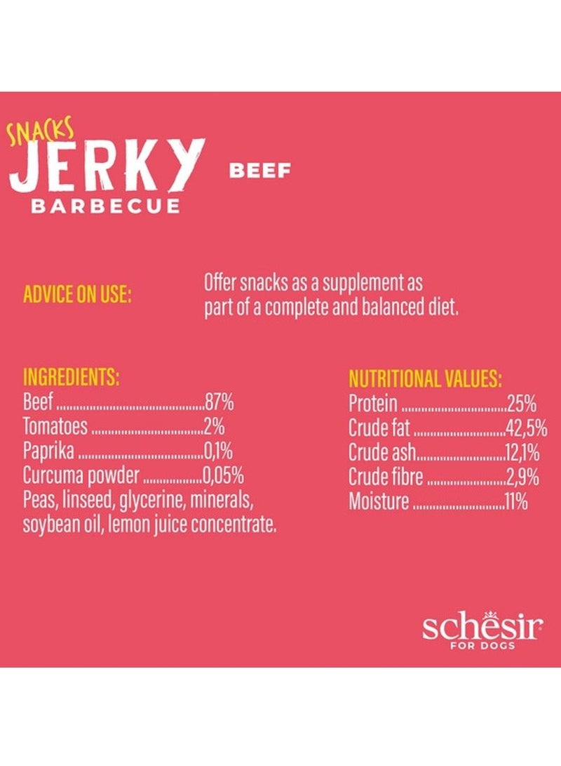 شيسر وجبات خفيفة خالية من الحبوب للكلاب - لحم بقري مجفف 145 جرام - لحم بقري مشوي - Image 5