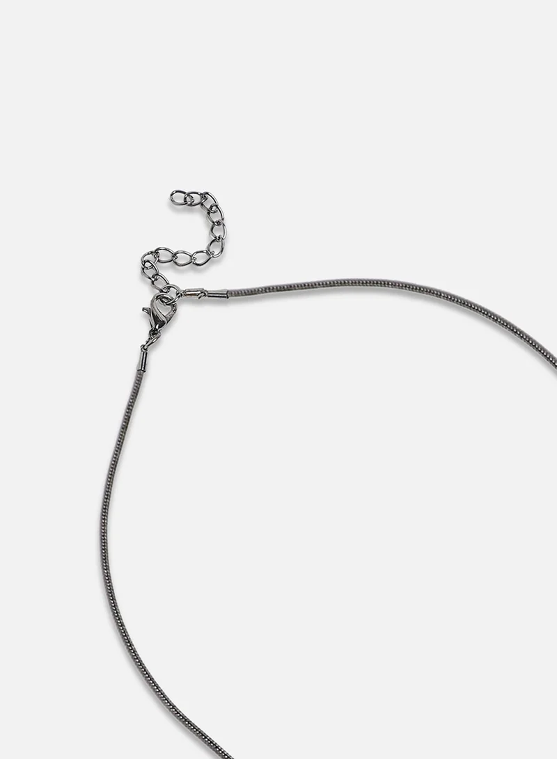 Sohi  Metallic Petals Collar Artificial Necklace Jewellery for Women | Best Price UAE