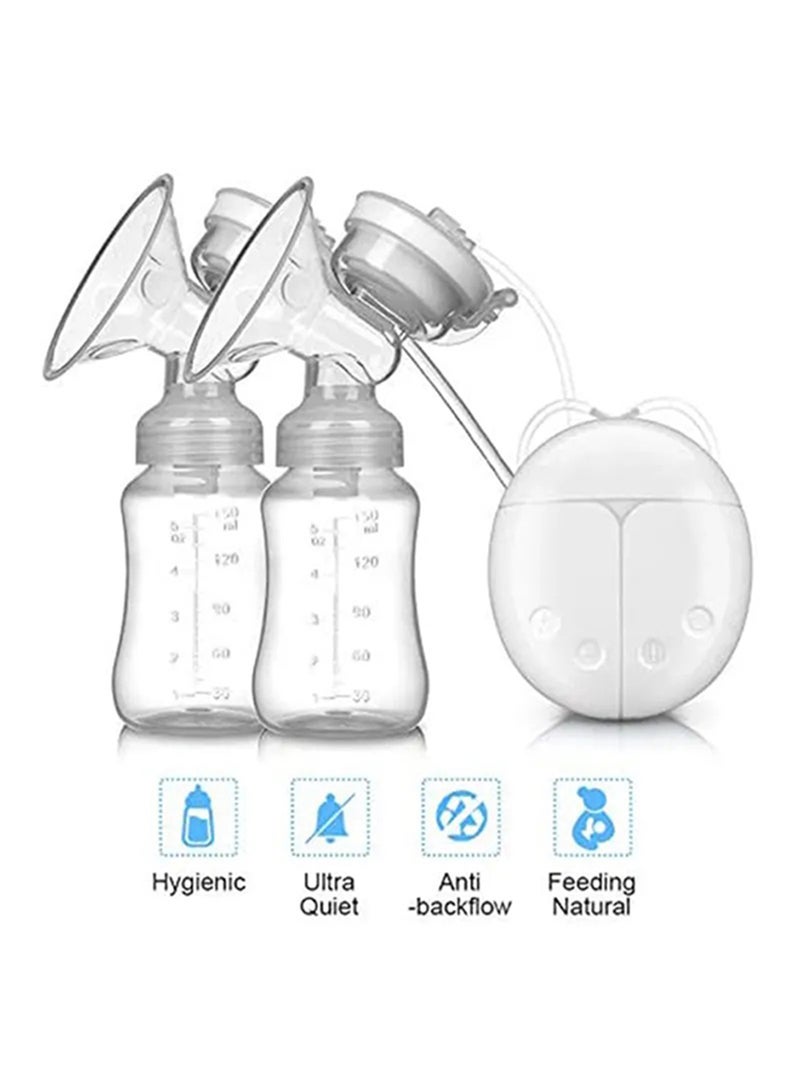 DEAREVERY Electric Breastfeeding Breast Pump Pack of 2 Wearable Hands Free Painless Automatic for Daily Use Nursing Mothers - Image 2