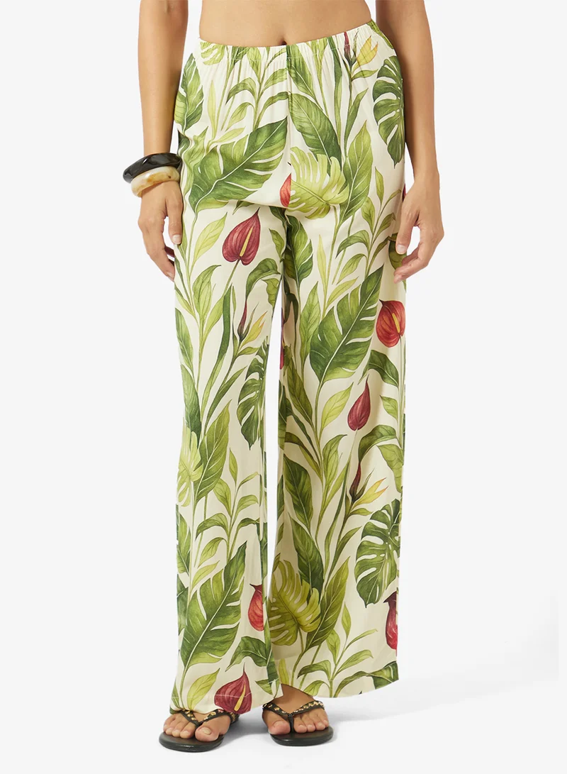 Soleira  Printed Kimono & Pant Set for Women | Best Price UAE