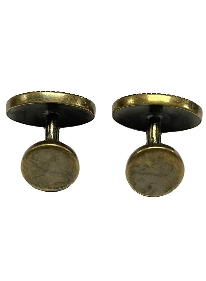 costumebase Bruce Wayne Cufflink Batman Brass Replica Set Antique Gold - Image 4