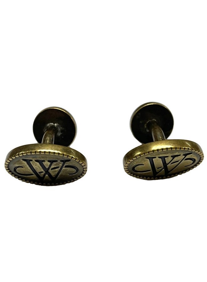 costumebase Bruce Wayne Cufflink Batman Brass Replica Set Antique Gold - Image 3