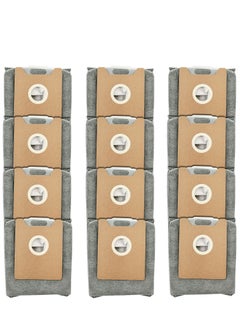 SYOSI Replacement Dust Bags for Eufy Clean G35+, G40+, G40 Hybrid+, Auto-Empty Station, Vacuum Cleaner Automatic Airclean Dirt Disposal Bags Accessory Part (12 Packs)  - Image 1