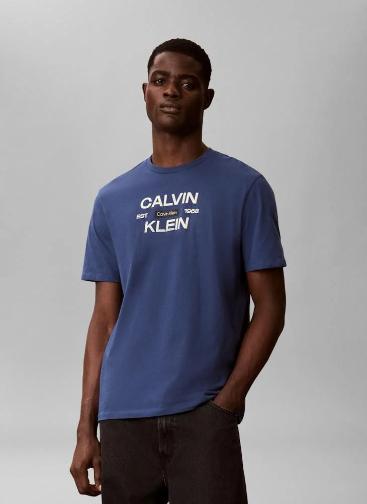 Logo Graphic Crew Neck T-Shirt