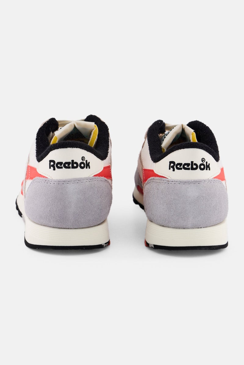 Reebok Men Classic Nylon Vintage Lace Up Running Shoes, Multicolor - Image 2