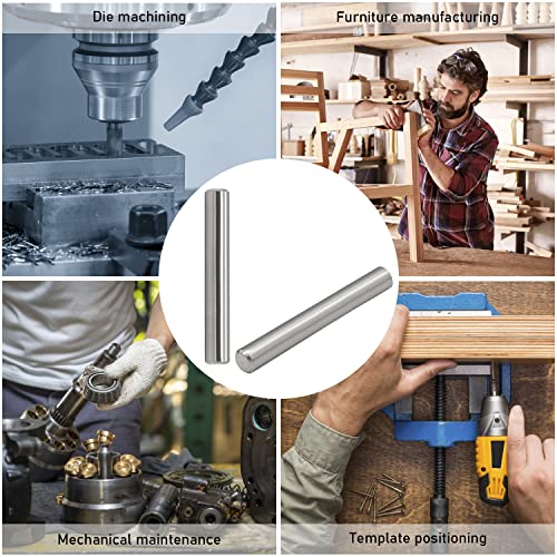 FOCMKEAS 20 PCS Dowel Pins 3 mm Dia. x 25 mm/0.98" Length 304 Stainless Steel Shelf Support Pegs Pin Metal Rod Fasten Elements Used On Location - Image 5