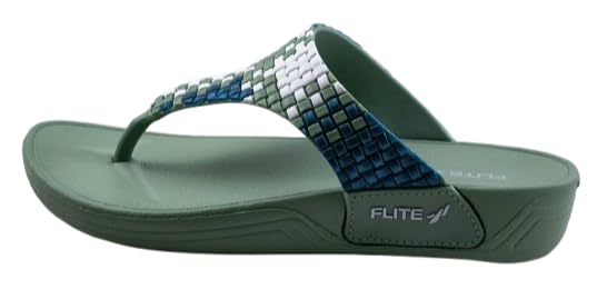 Flite Daily Use Thong Slippers for Women || Non-Slip & Anti-Skid Bathroom Slippers | Lightweight, Waterproof & Comfortable Casual Flip-Flops (Pista, UK Footwear Size System, Adult, Women, Numeric, Medium, 3) - Image 4