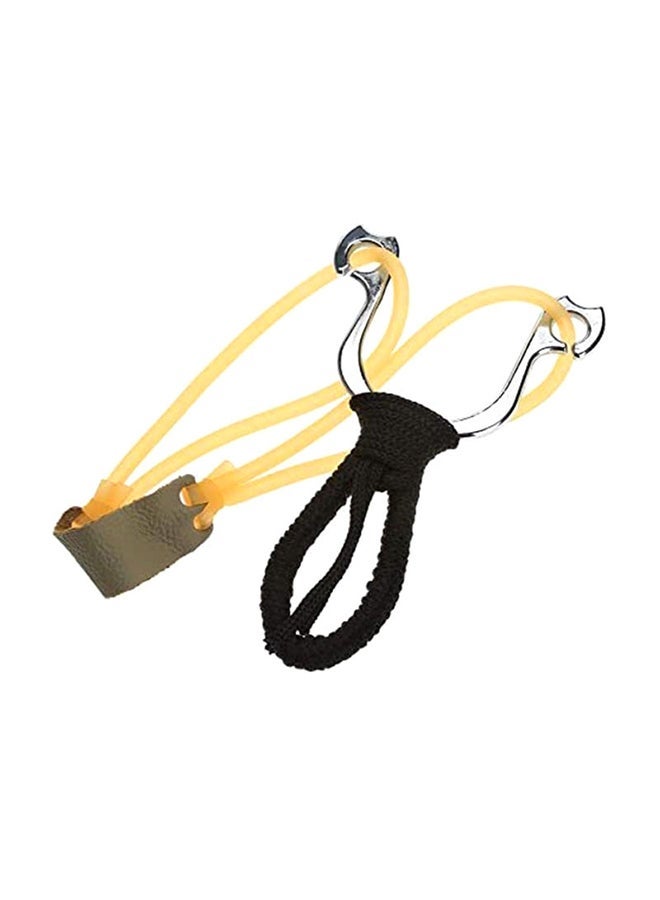 QiaoKai Wooden Slingshot Catapult Hand Made Classic Style Traditional Toy For Kids 12x8.5cm - Image 1