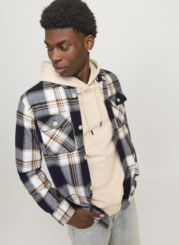 جاك اند جونز Checked Regular Fit Shirt