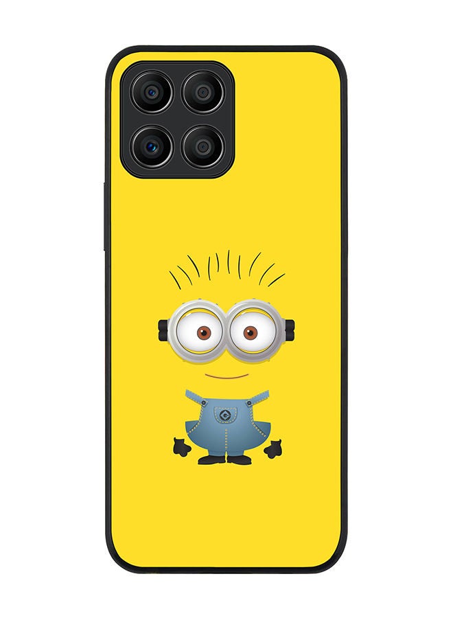 Stylizedd Rugged Black edge case for Honor X8 5G Slim fit Soft Case Flexible Rubber Edges Anti Drop TPU Gel Thin Cover - Minion 3 - Image 1