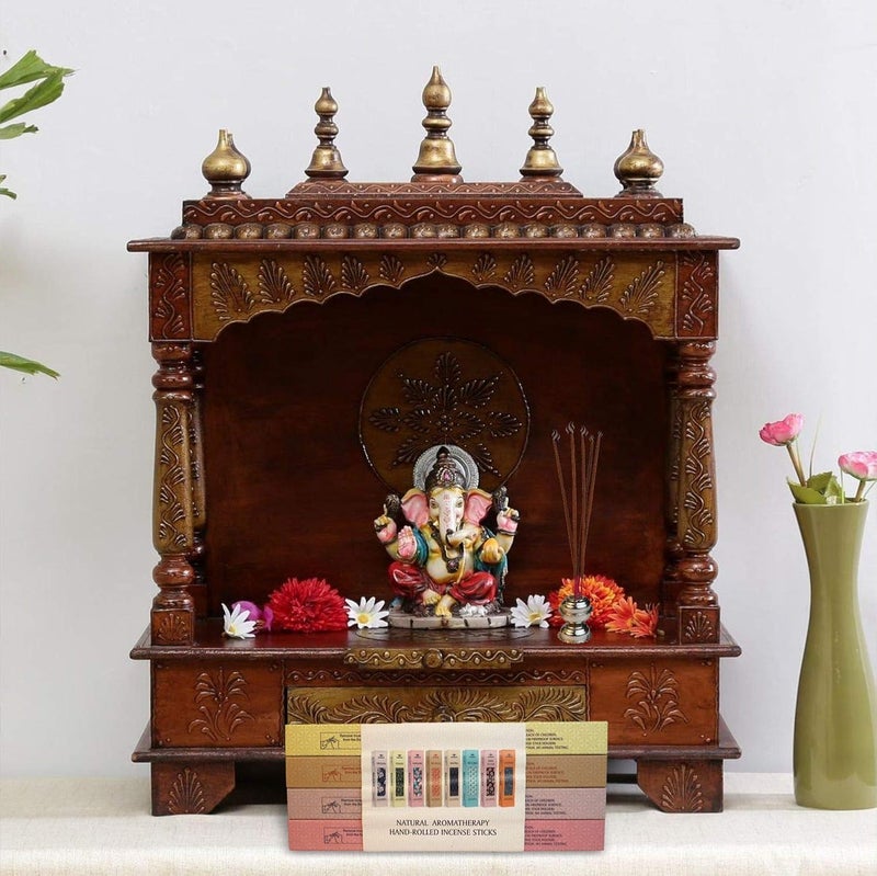 Anant Natural Hand Rolled Premium Fragrance Incense Sticks | Pack of 4 | Samsaara | Vipassana | Ved Gugal | Vihaara | Spiritual Agarbattis - 40 Sticks/Box - Image 3