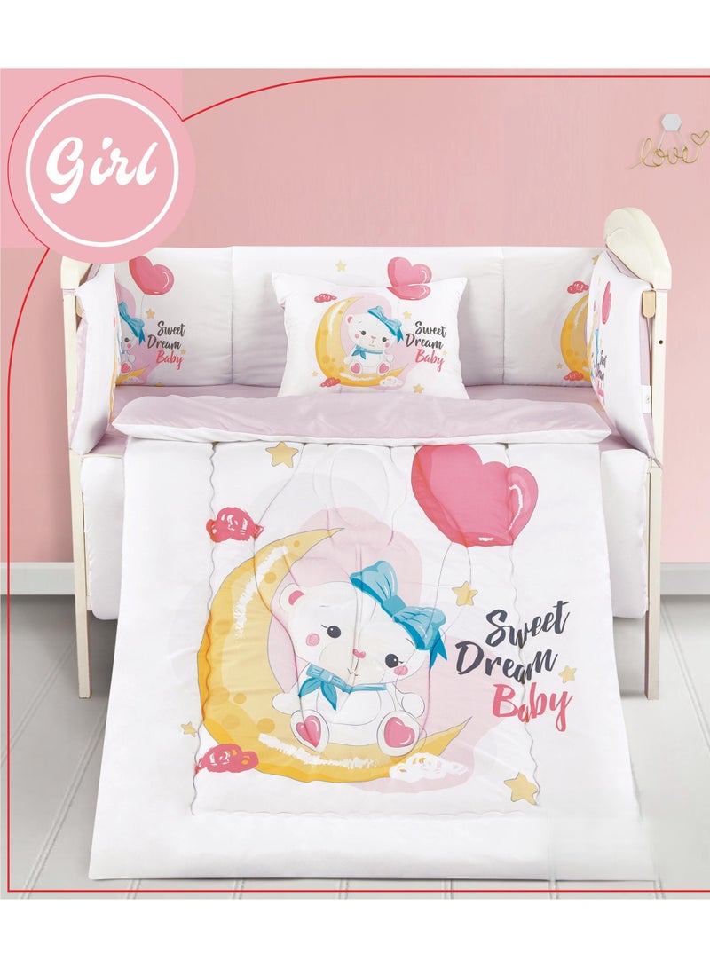 Hourse Children's bed railing mattress, 5 pieces, summer, to give your child comfort - Image 1