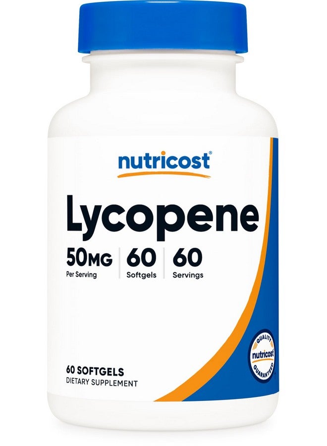 Nutricost Lycopene 50mg Softgels (60 Softgels) - Image 1