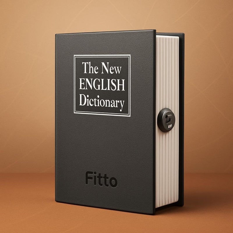 Fitto Deposit Box 8x4.5x11.5cm Black – Secure Storage and Organization - Image 3