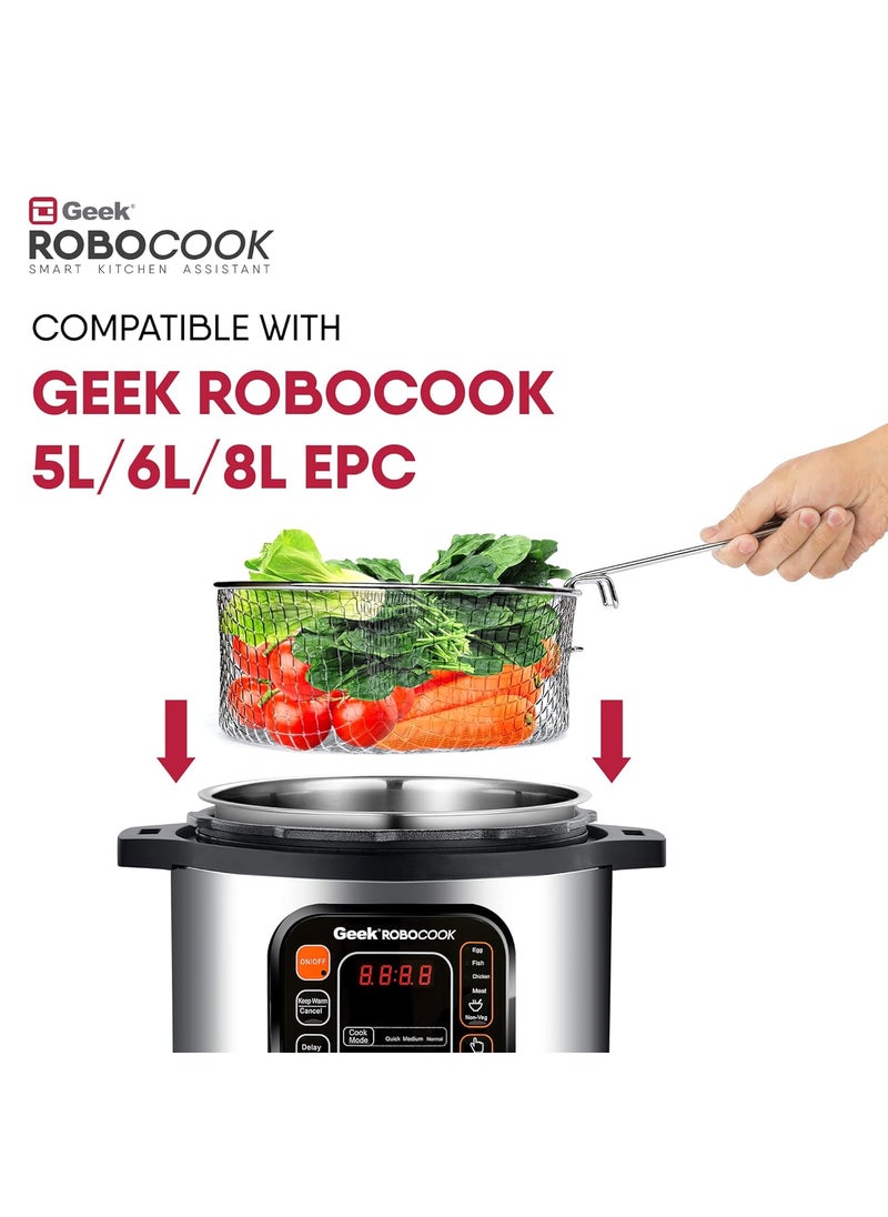 Geek Geek Robocook Compatible Stainless Steel Strainer Basket  - Image 2
