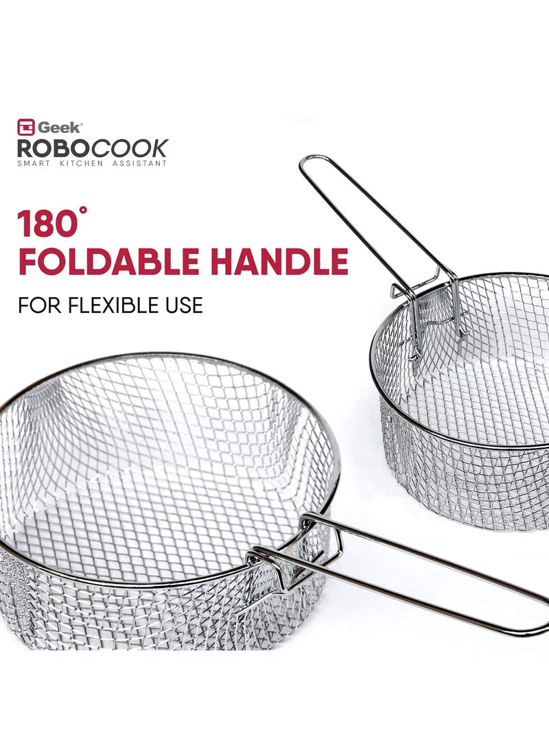 Geek Geek Robocook Compatible Stainless Steel Strainer Basket  - Image 3
