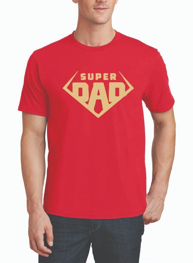 PRINTSHOP4ME Dad T-Shirt for Daddy - Dad T-Shirt for Father's Day - Dad Graphic Printed Men's T-Shirt - Worlds Best Dad T-Shirt - Father's Day T-Shirt for Dad - Image 1