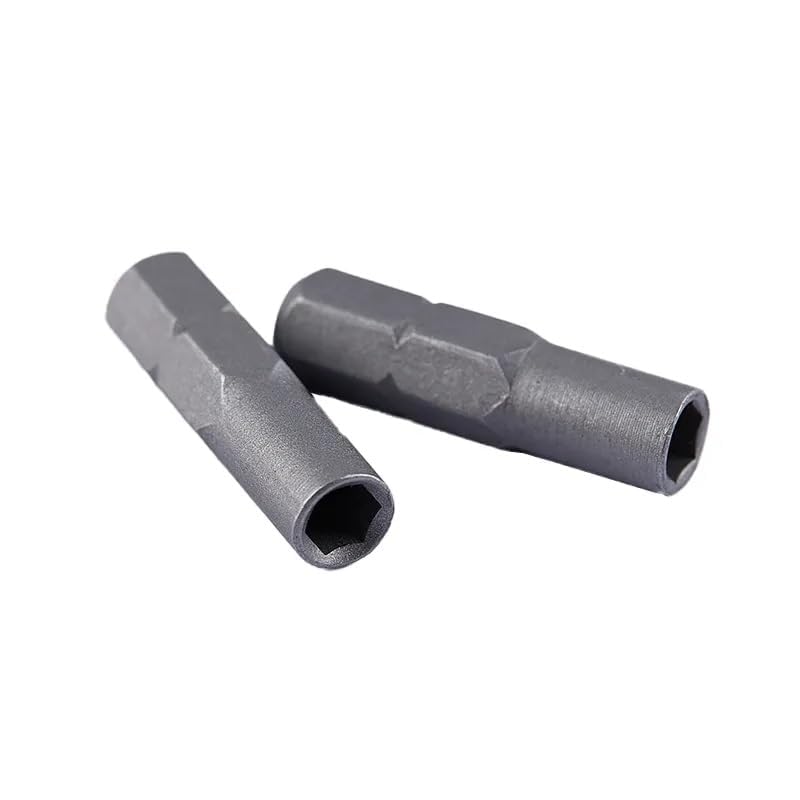 TorSor 3 Pack Screw Driver Bit Adapter Standard 6.35mm 1/4" Outside To System 4mm Inside Micro Bit Hex Socket Shank for Manual Electric Tool Adaptor Holder Precision Bits Set Screwdriver Converter - Image 4