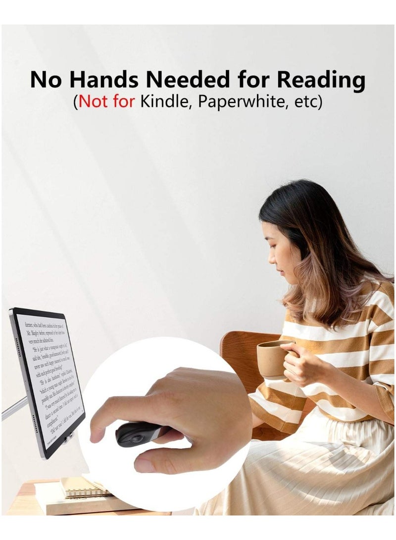 تراديو ماوس هوائي ليزر لاسلكي، جهاز تحكم عن بُعد متعدد الوظائف لتيك توك والعروض التقديمية، وضع مزدوج بلوتوث و2.4G - Image 3