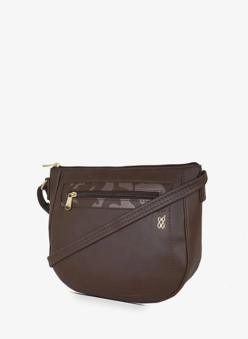 باجيت Baggit Women Brown Sling Bag Small Size | Ladies Stylish Casual Cross Body Purse Handbag