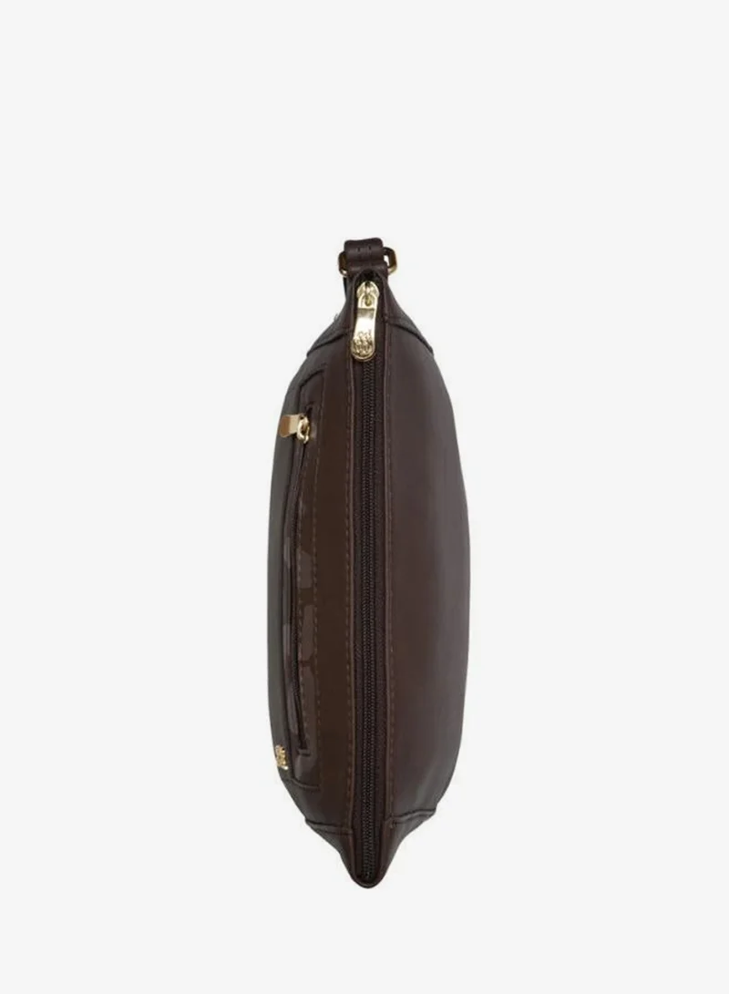 Baggit  Baggit Women Brown Sling Bag Small Size | Ladies Stylish Casual Cross Body Purse Handbag for Women | Best Price UAE