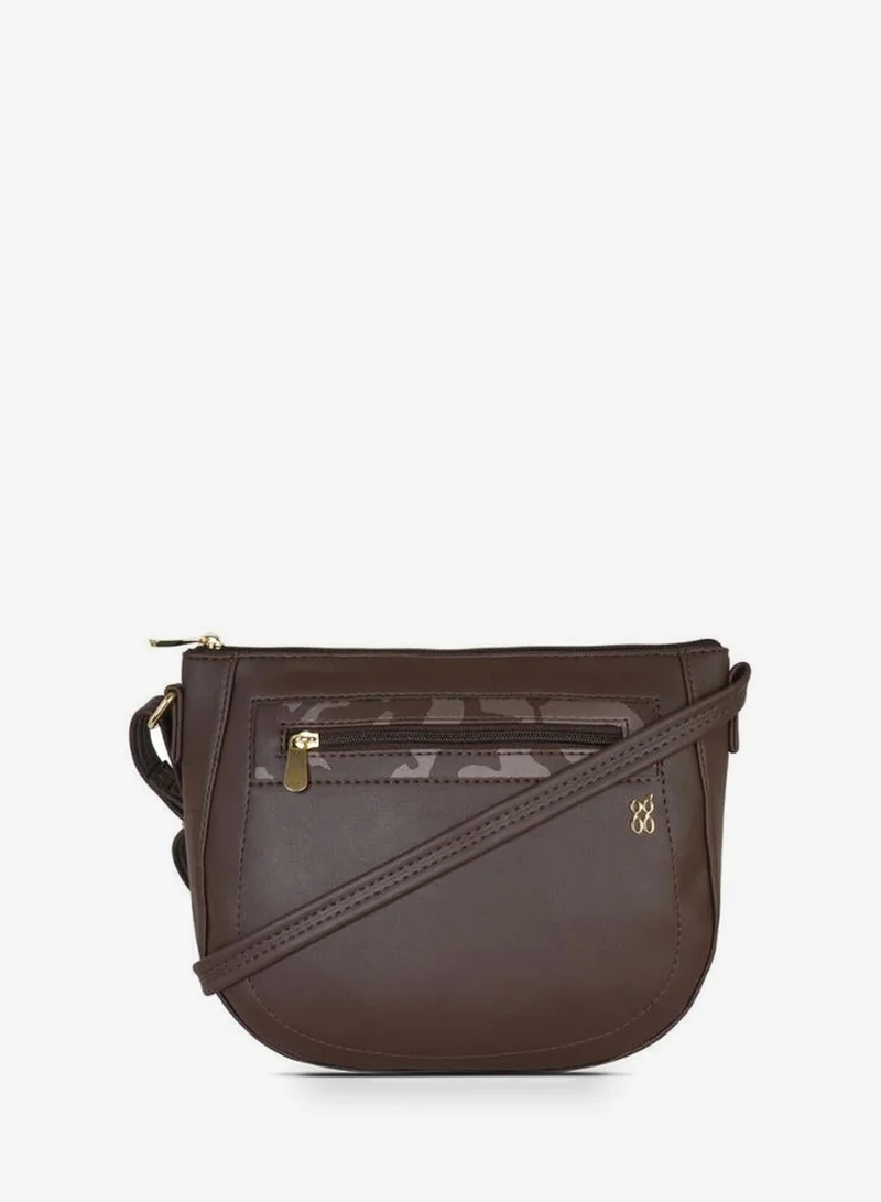 باجيت Baggit Women Brown Sling Bag Small Size | Ladies Stylish Casual Cross Body Purse Handbag