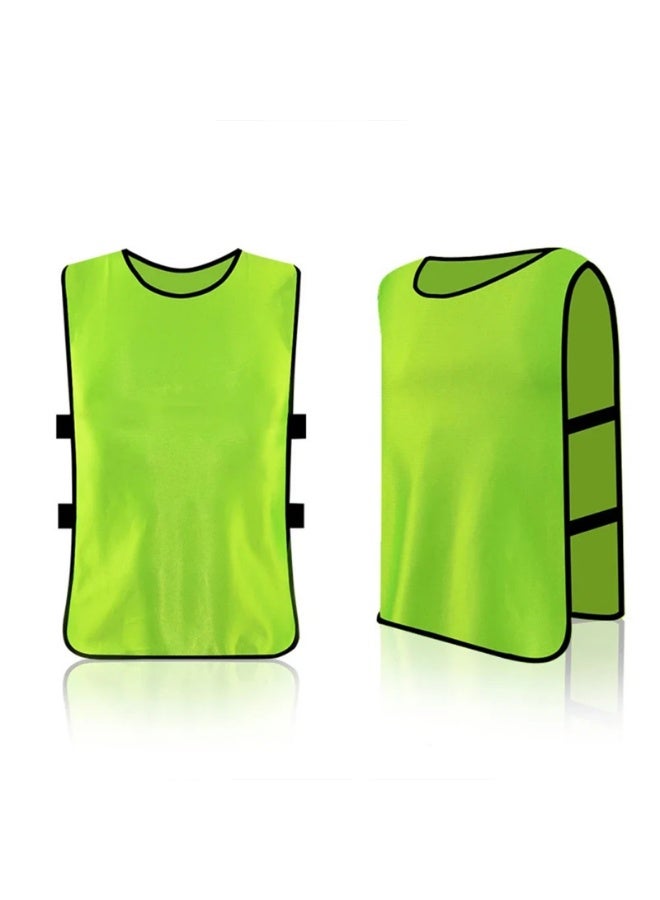 6-Piece Cricket Soccer Pinnies Quick Drying Football Team Training Bibs Sports Vests - Image 4