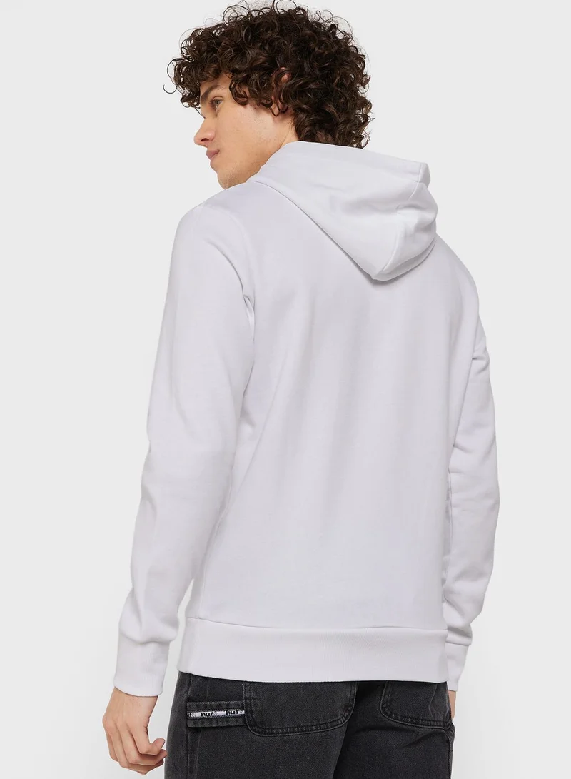 JACK & JONES Logo Print Hoodie