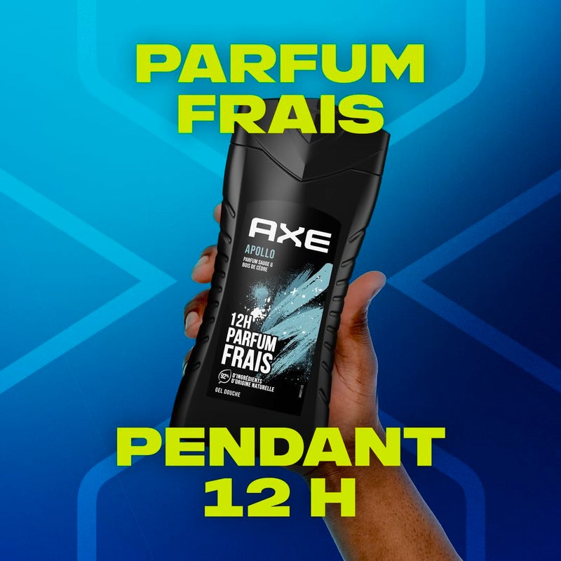 Axe Apollo Shower Gel 250 ml - Image 4