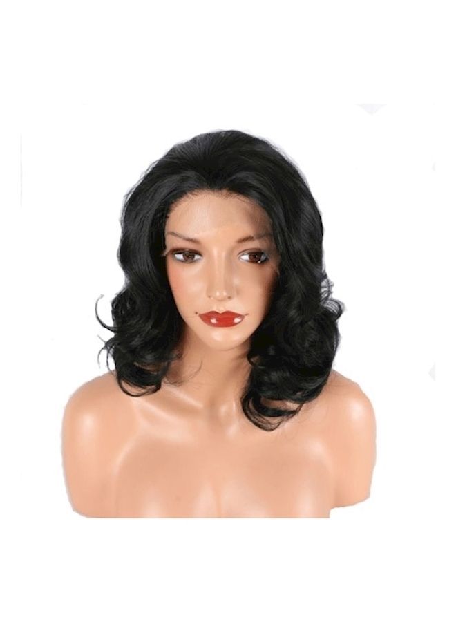 نيبمينينت شعر مستعار مموج أمامي أسود - Image 1