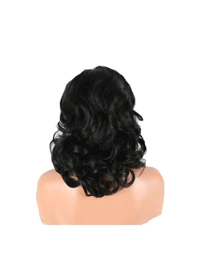 نيبمينينت شعر مستعار مموج أمامي أسود - Image 3