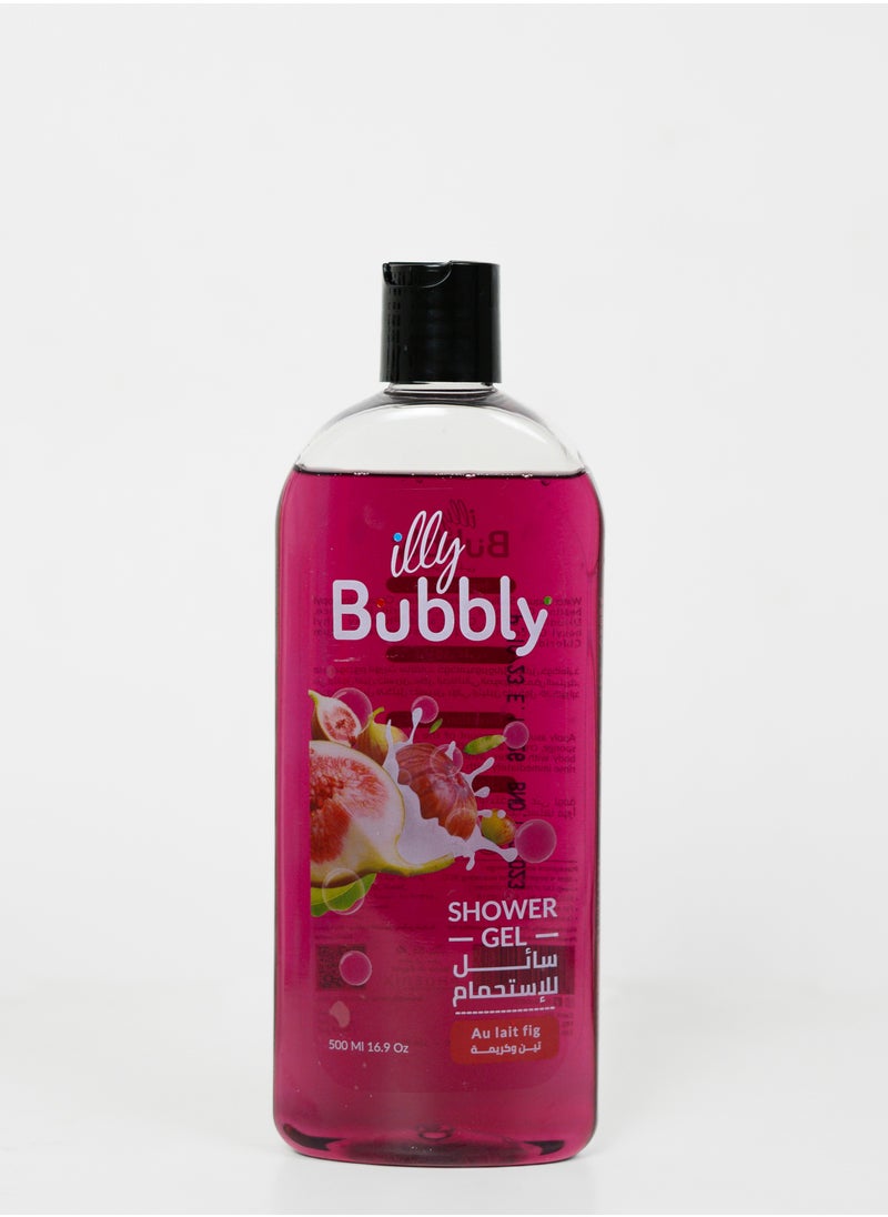 illy Bubbly illy Bubbly Au lait fig Shower Gel 500ml  - Image 1