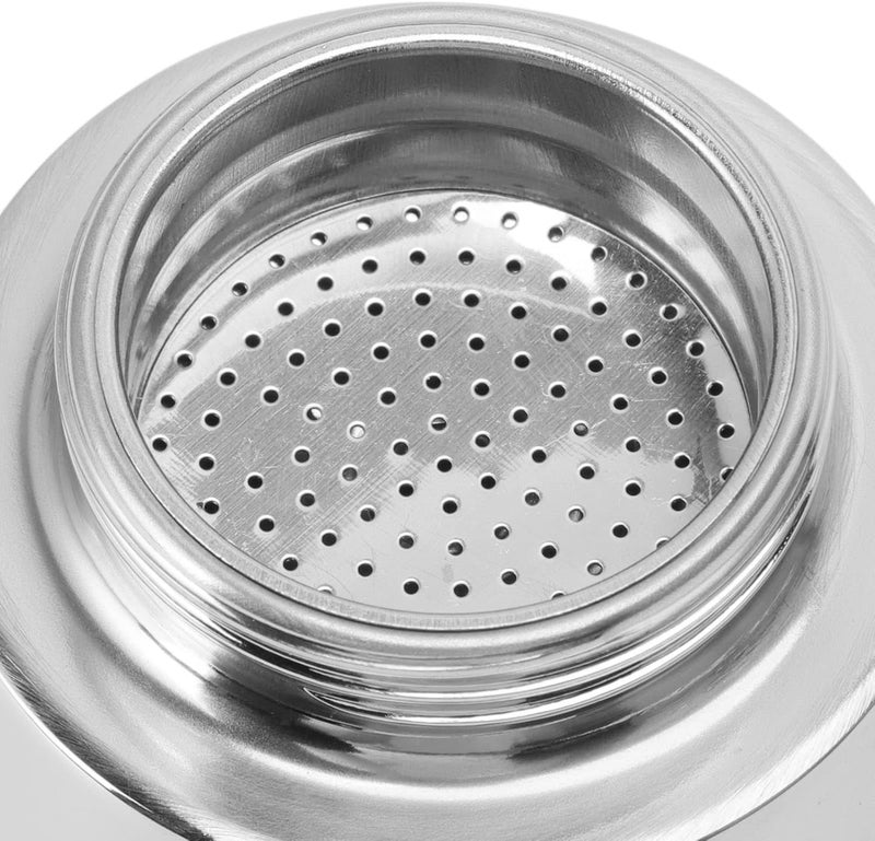 Tidyard Double Head Stovetop Coffee Maker, 100ml Stainless Steel Italian Espresso Pot for Home, Cafe, Travel, Durable & Easy to Use - Image 3