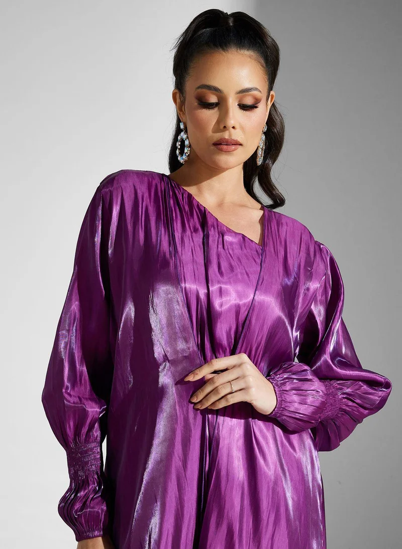 Golden Apple Kimono 2Pcs Abaya