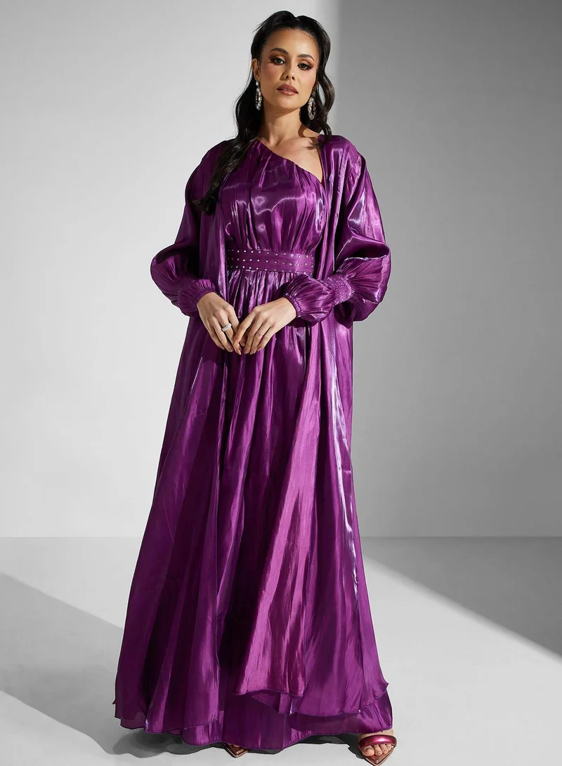 Golden Apple Kimono 2Pcs Abaya