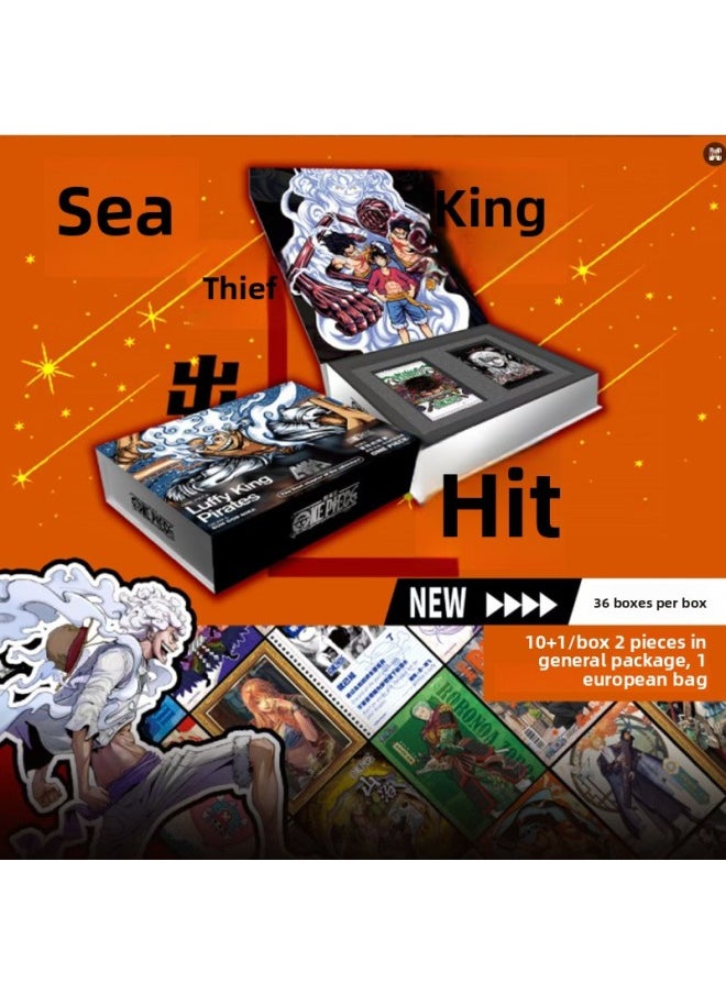 null - Special Price Maika One Piece Adventure Final Chapter Sea King Collection Card Whole Box Colorful Poster Series 12-color:Pika One Piece Box - Image 1